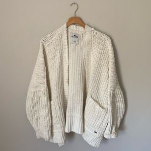 Hollister | Oversized Chunky Knit Chenille Cardigan